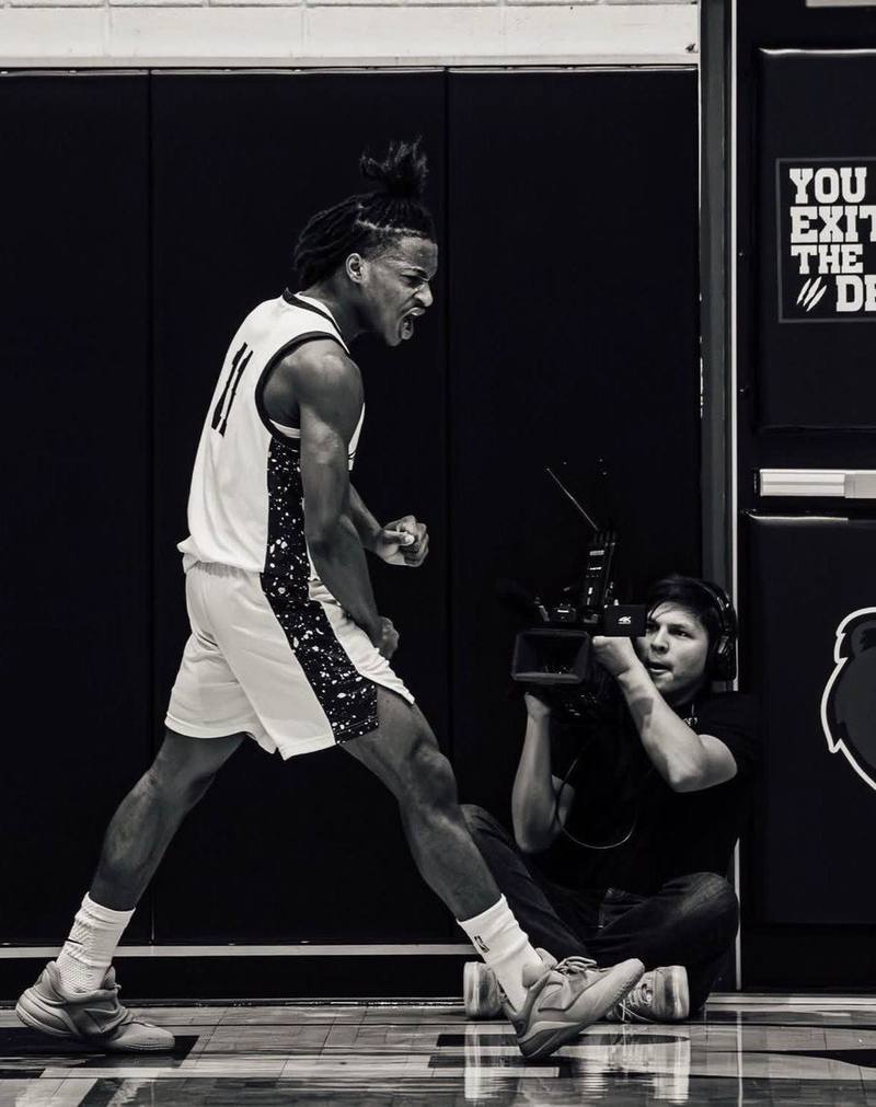 The celebration — fired up